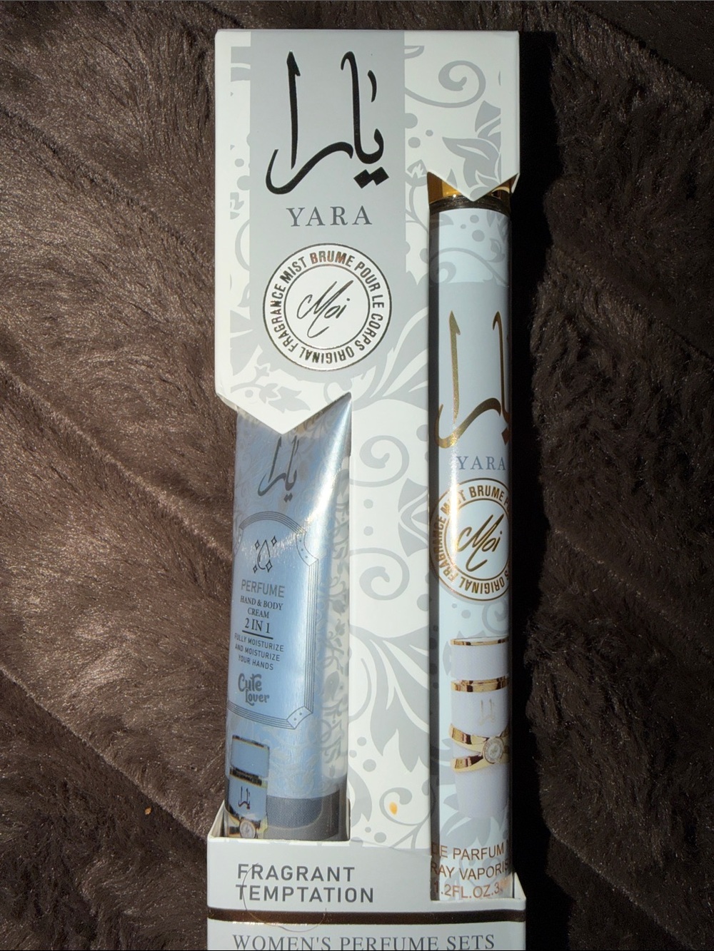 Yara Women's Perfume Setβ - White & Gold Fragrant Temptation